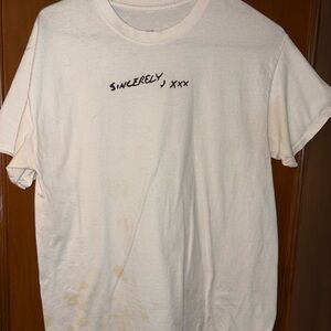 Sincerely XXX T-shirt